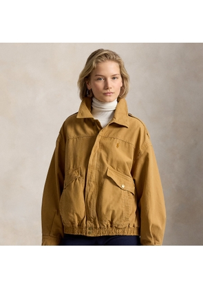 Cotton Canvas Utility Jacket