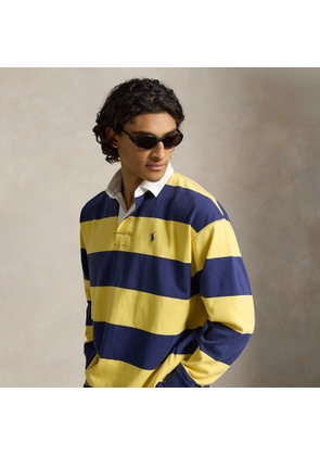 Big Fit Striped Jersey Rugby Shirt