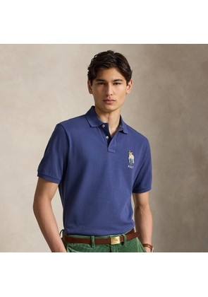 Classic Fit Polo Bear Mesh Polo Shirt