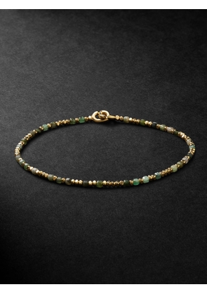MAOR - Percep 18-Karat Gold Emerald Bracelet - Men - Gold - M