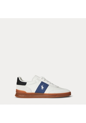 Heritage Aera Suede-Paneled Trainer