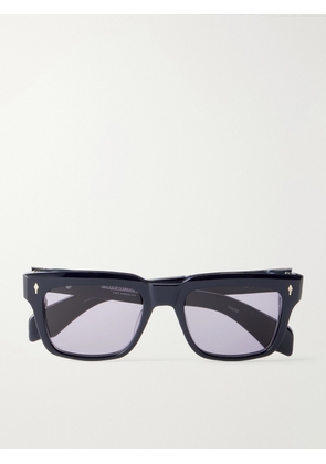 Jacques Marie Mage - Torino Square-Frame Acetate Sunglasses - Men - Blue
