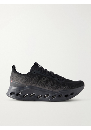 On - Erewhon Cloudsurfer Max Rubber-Trimmed Mesh Sneakers - Men - Black - US Men's 8