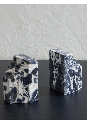 Soho Home - Lola Two-Tone Marble Bookend - Men - Black