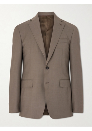 Canali - Kei Wool Suit Jacket - Men - Brown - IT 46