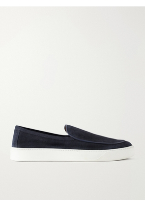Frescobol Carioca - Vela Suede Loafers - Men - Blue - EU 40