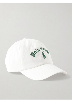 Polo Ralph Lauren - Logo-Embroidered Cotton-Twill Baseball Cap - Men - White