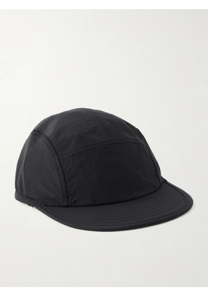 DISTRICT VISION - Mesh-Trimmed Recycled-Shell Cap - Men - Black