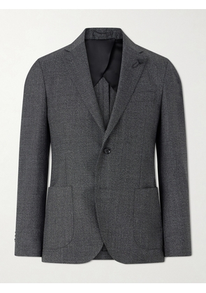 Lardini - Double-Breasted Wool Blazer - Men - Gray - IT 46