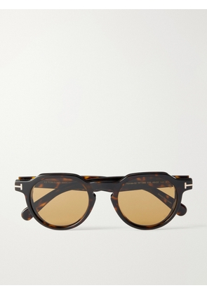 TOM FORD - Thomas-02 Round-Frame Acetate Sunglasses - Men - Tortoiseshell