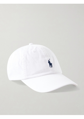 Polo Ralph Lauren - Logo-Embroidered Cotton-Twill Baseball Cap - Men - White