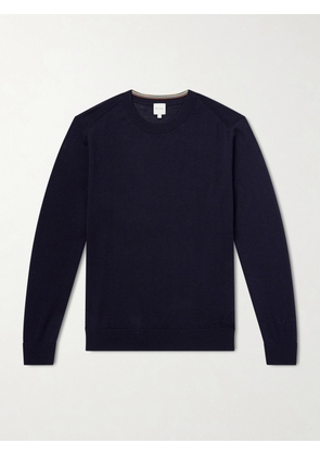 Paul Smith - Merino Wool Sweater - Men - Blue - S
