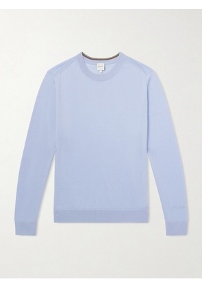 Paul Smith - Merino Wool Sweater - Men - Blue - S
