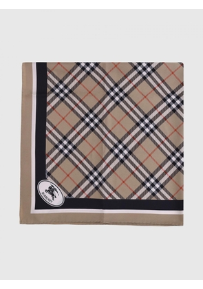 BURBERRY Neck Scarf Woman color Earth