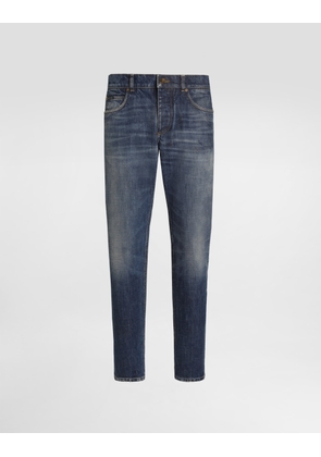 Dolce & Gabbana Denim Trousers - Man Denim Multi-colored 44
