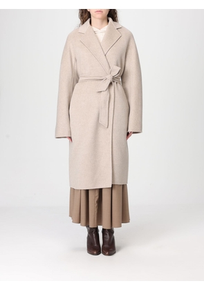 MAX MARA Coat Woman color Sand