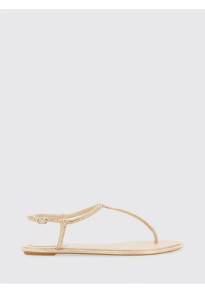 RENE CAOVILLA Heeled Sandal Woman color Gold
