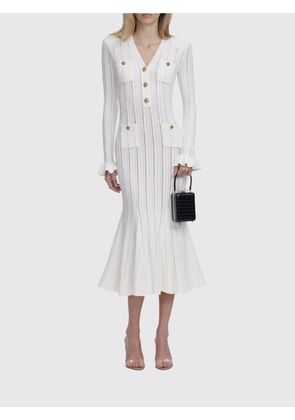 SELF-PORTRAIT Dress Woman color White