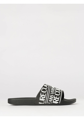 VERSACE JEANS COUTURE Sandals Men color Black