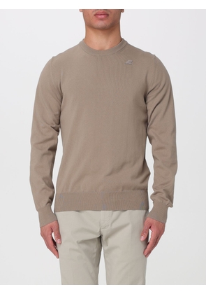 K-WAY Jacket Men color Beige