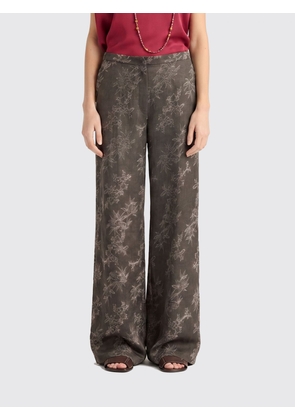 MOMONÌ Pants Woman color Brown