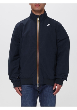 K-WAY Jacket Men color Blue 1