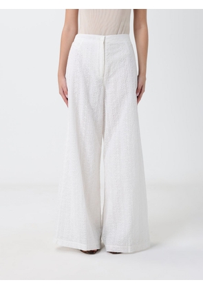 FORTE FORTE Pants Woman color White