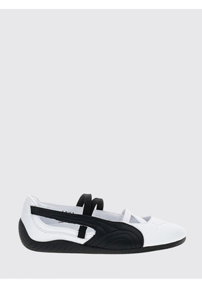 PUMA Speedcat Mary Jane Ballet Pumps in Leather with Rubber Sole