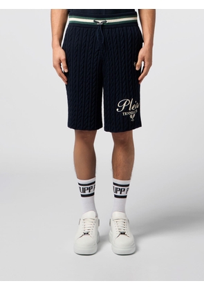 PHILIPP PLEIN Shorts Men color Navy