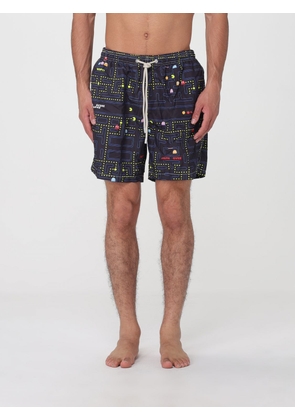 MC2 SAINT BARTH Graphic Print Polyester Swim Shorts