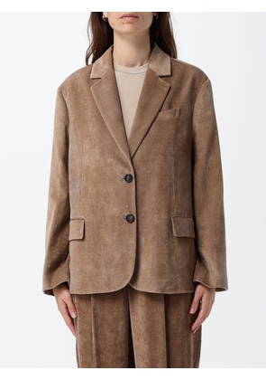 BRUNELLO CUCINELLI Jacket Woman color Brown