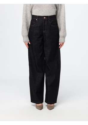 BRUNELLO CUCINELLI Jeans Woman color Black