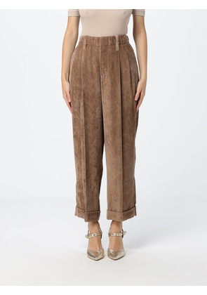 BRUNELLO CUCINELLI Pants Woman color Hazel