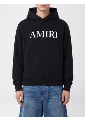 AMIRI Relaxed Fit Cotton Hoodie with Contrast Logo