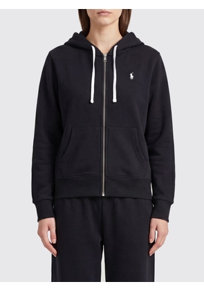 POLO RALPH LAUREN Cotton-Blend Zip-Up Hoodie with Embroidered Logo