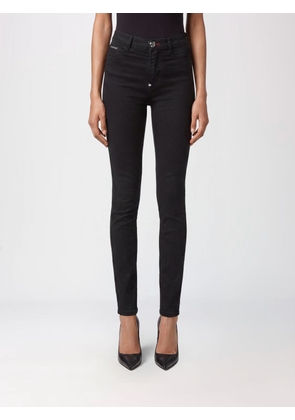 PHILIPP PLEIN Jeans Woman color Black