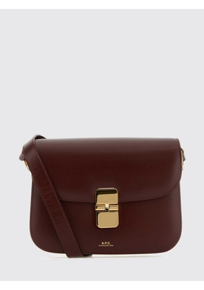 A. P.C. Handbag Woman color Wine