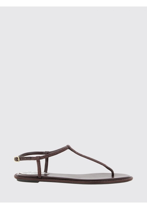 RENE CAOVILLA Heeled Sandal Woman color Brown