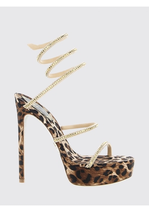 RENE CAOVILLA Heeled Sandal Woman color Multicolor