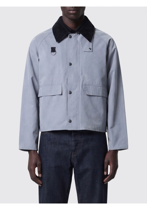 BARBOUR Lightweight Shirt Jacket in Waxed Cotton with Corduroy Collar