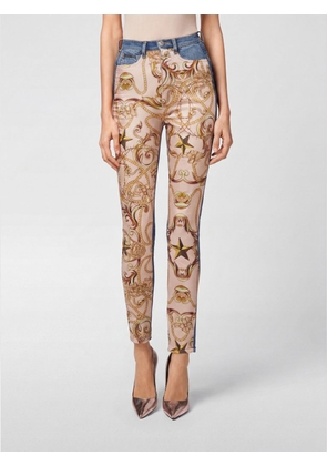 PHILIPP PLEIN Jeans Woman color Blue
