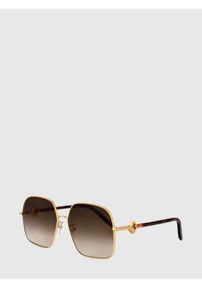 FENDI Oversized Square FF Monogram Metal Sunglasses