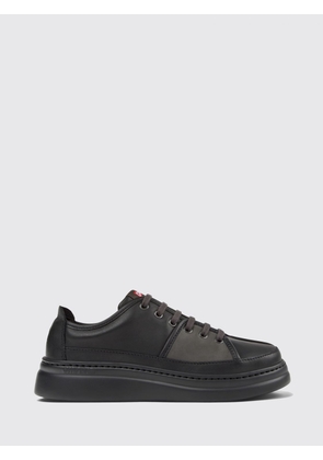 CAMPER Bicolor Twins Low-Top Sneakers in Smooth and Suede Leather