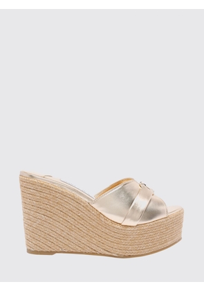 JIMMY CHOO Wedge Shoes Woman color Gold