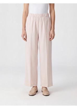 FABIANA FILIPPI High-Waisted Viscose Blend Palazzo Trousers with Monili