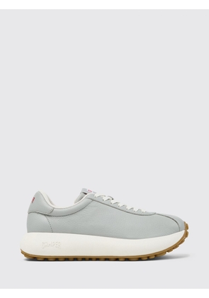 CAMPER Pelotas Soller Low-Top Sneakers in Grained Leather with Notched Sole
