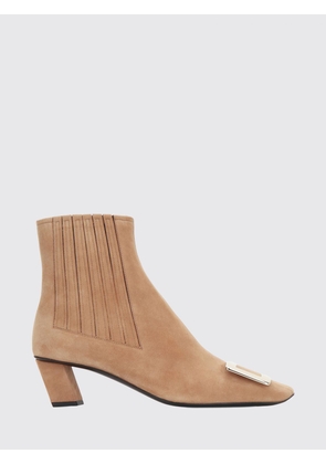 ROGER VIVIER Boots Woman color Tobacco