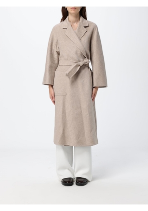 MAX MARA Ludmilla Long Cashmere Belted Robe Coat