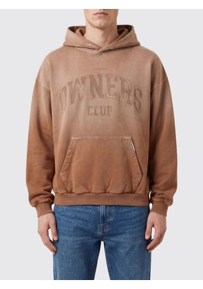 REPRESENT Cotton Hoodie with Kangaroo Pocket and Logo Print