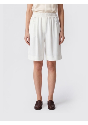 BRUNELLO CUCINELLI Shorts Woman color White